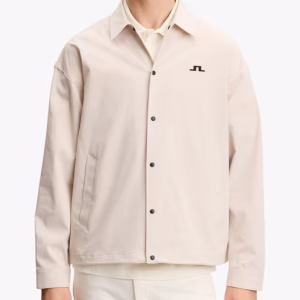 J.Lindeberg Dex Coach Overshirt Moonbeam